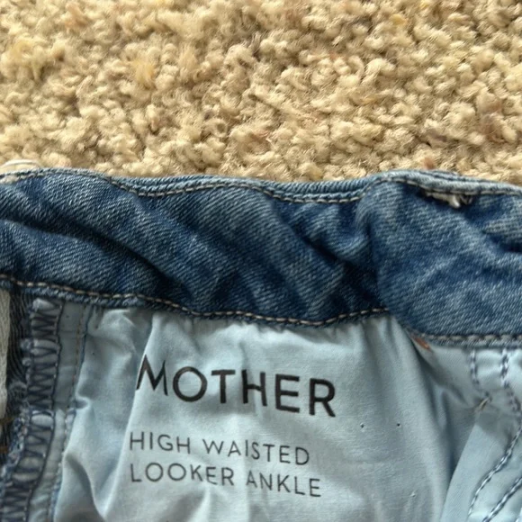 MOTHER high waisted looker ankle jeans - Picture 5 of 5